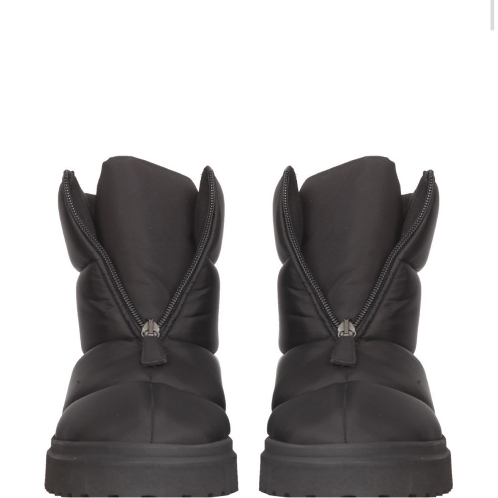 Gia Borghini Black Winter & Rain Boots
